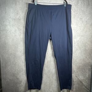 Public Rec Pants Mens 44X32 Navy Blue‎ Drawstring Zip Pockets Athleisure Casual